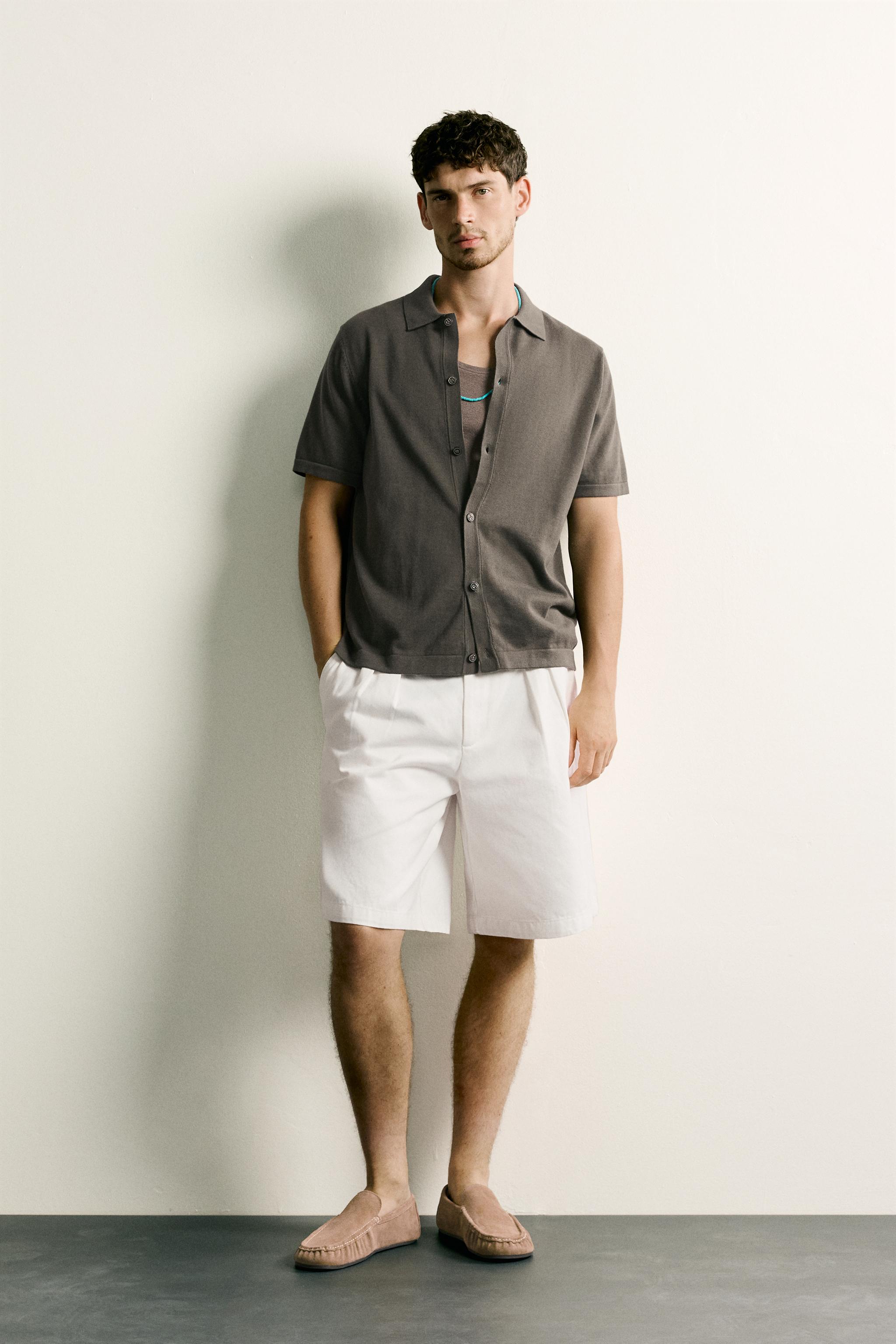 CHEMISE EN MAILLE RELAXED FIT